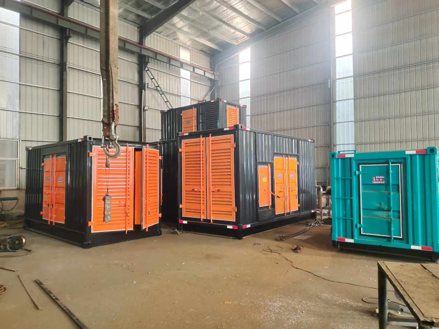 新泰500kw柴油发电机组可以带动多少功率设备?